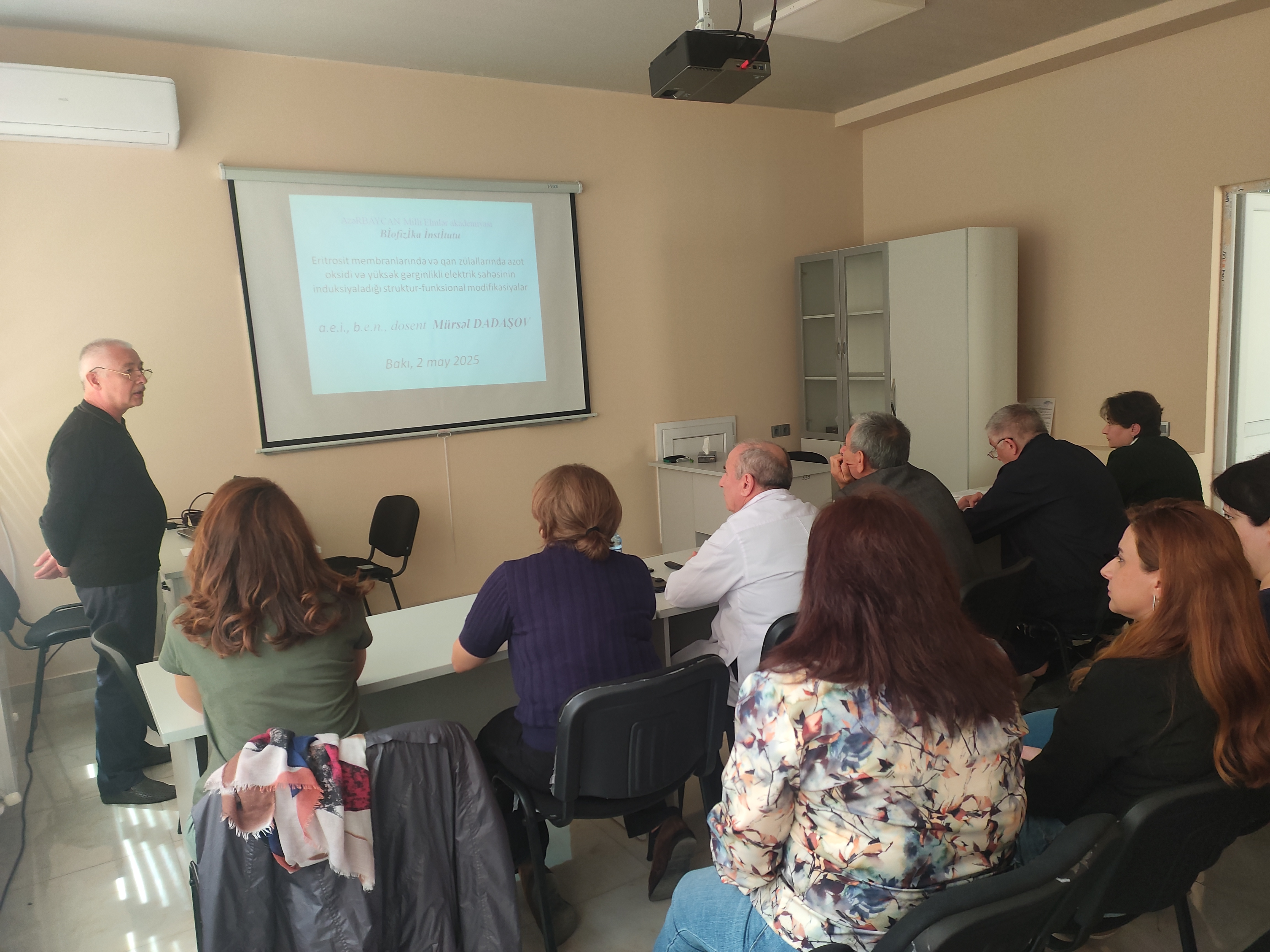 Doctoral Student's Attestation Held at the Institute of Biophysics