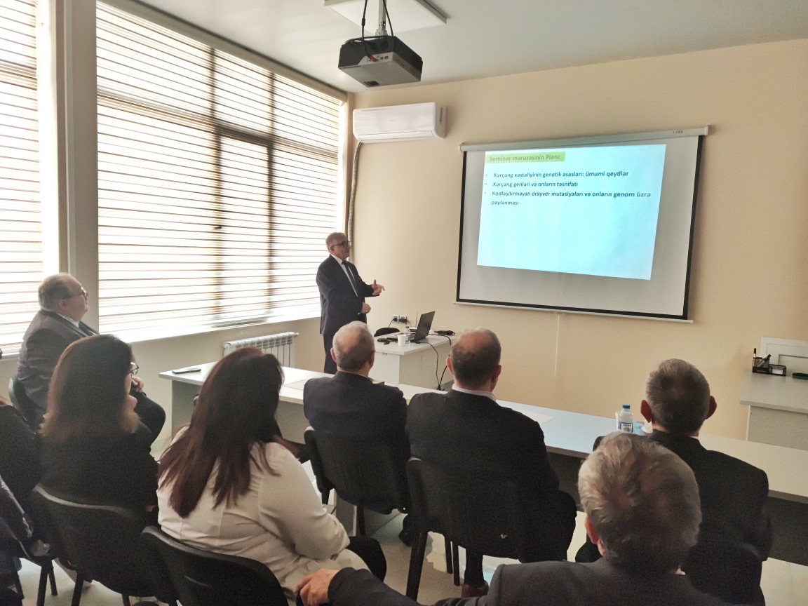 A scientific seminar on "Non-coding driver mutations of cancer" was held at the Institute of Biophysics