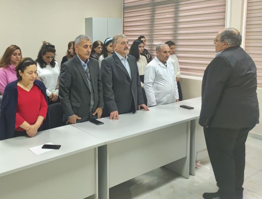 An event dedicated to the memory of the National Leader Heydar Aliyev was held at the Institute of Biophysics