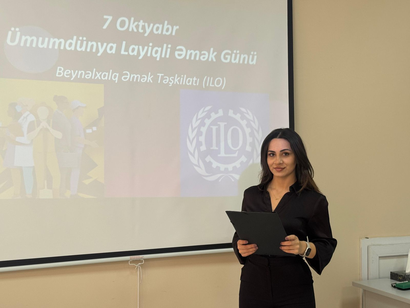 An event dedicated to the World Day for Decent Work was held at the Institute of Biophysics