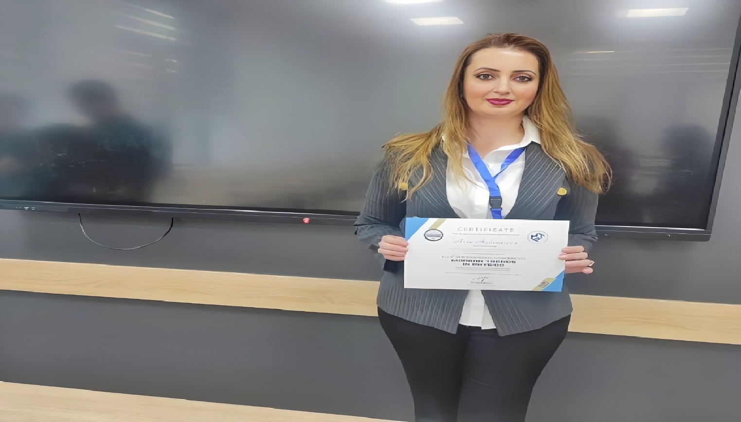 A researcher from the Institute of Biophysics participated in the 8th International Conference titled "MTP-2023 (Modern Trends in Physics)