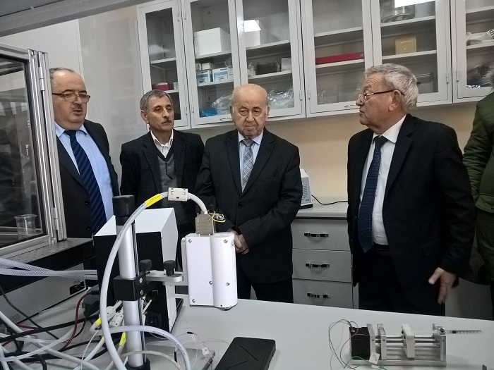 Scientists from the Azerbaijan National Aviation Academy visited the AMEA Biofizika Institute