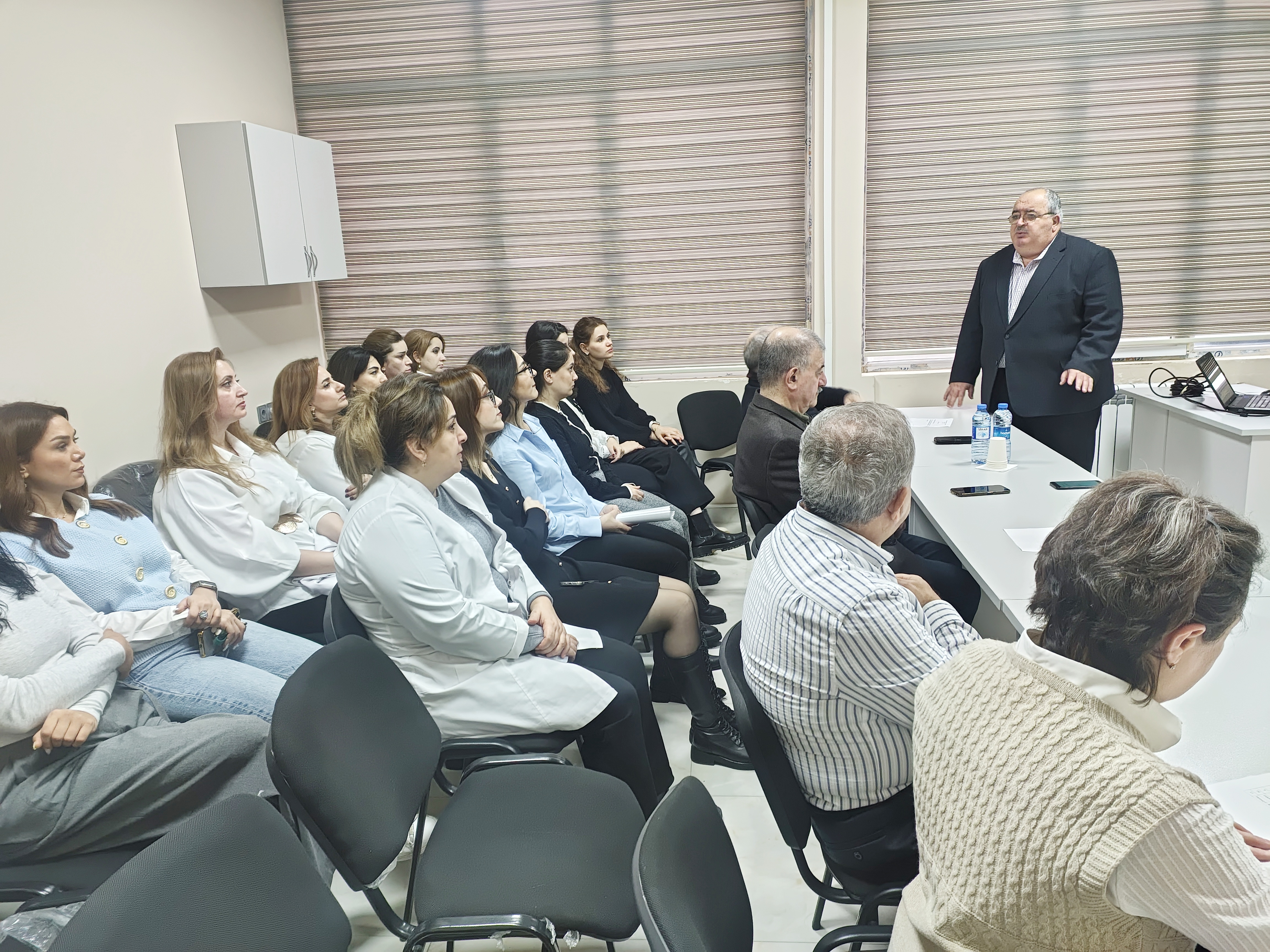 At the next meeting of the Scientific Council of the Biophysics Institute, the director's report on the scientific and organizational activities of the laboratories for 2025 was presented