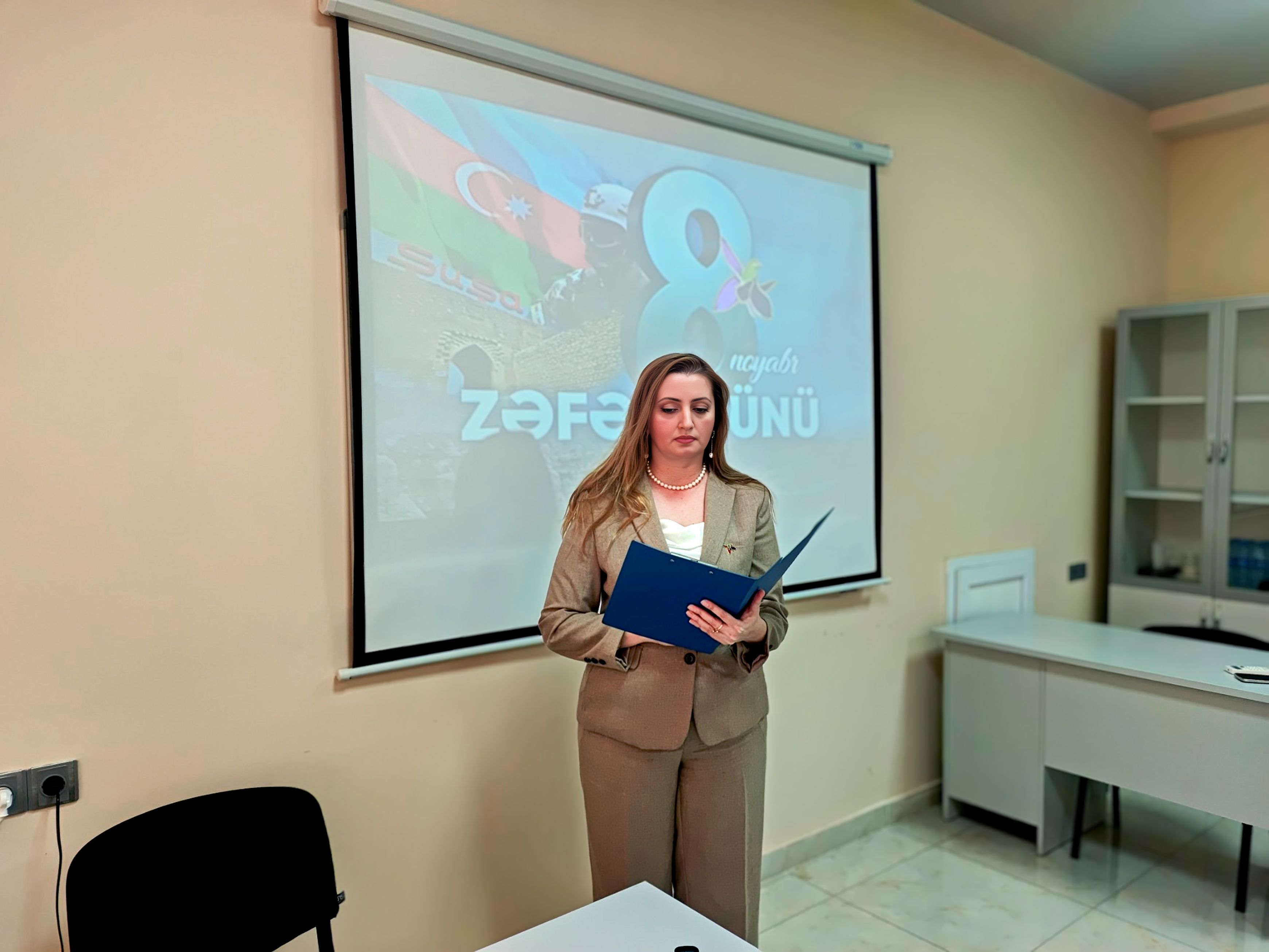 An Event Dedicated to Victory Day and State Flag Day Held at the Institute of Biophysics