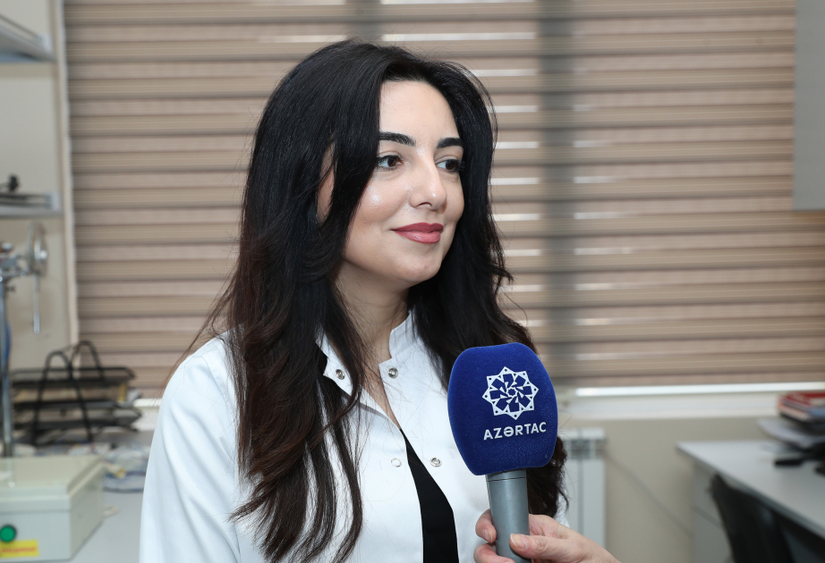 Young researcher gave an interview to AZERTAC