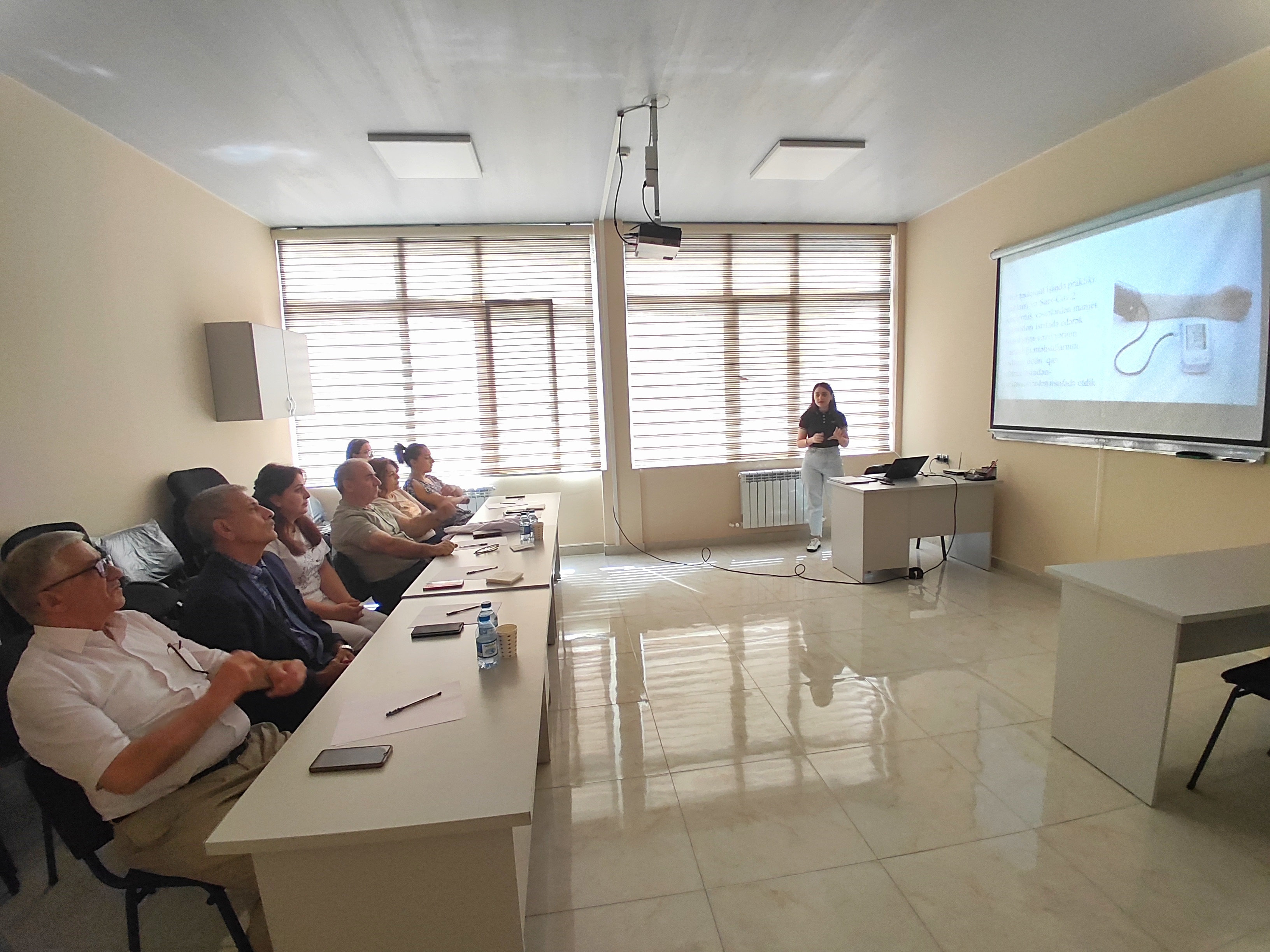 Preliminary Discussion of Master's Dissertation Held at the Institute