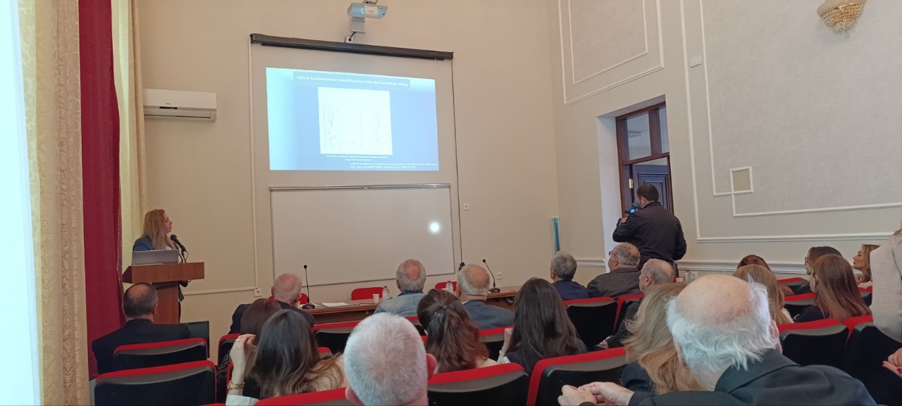 The preliminary discussion of the dissertation of Arzu Aydemirova, a PhD candidate at the Institute of Biophysics, was held at the Institute of Physics