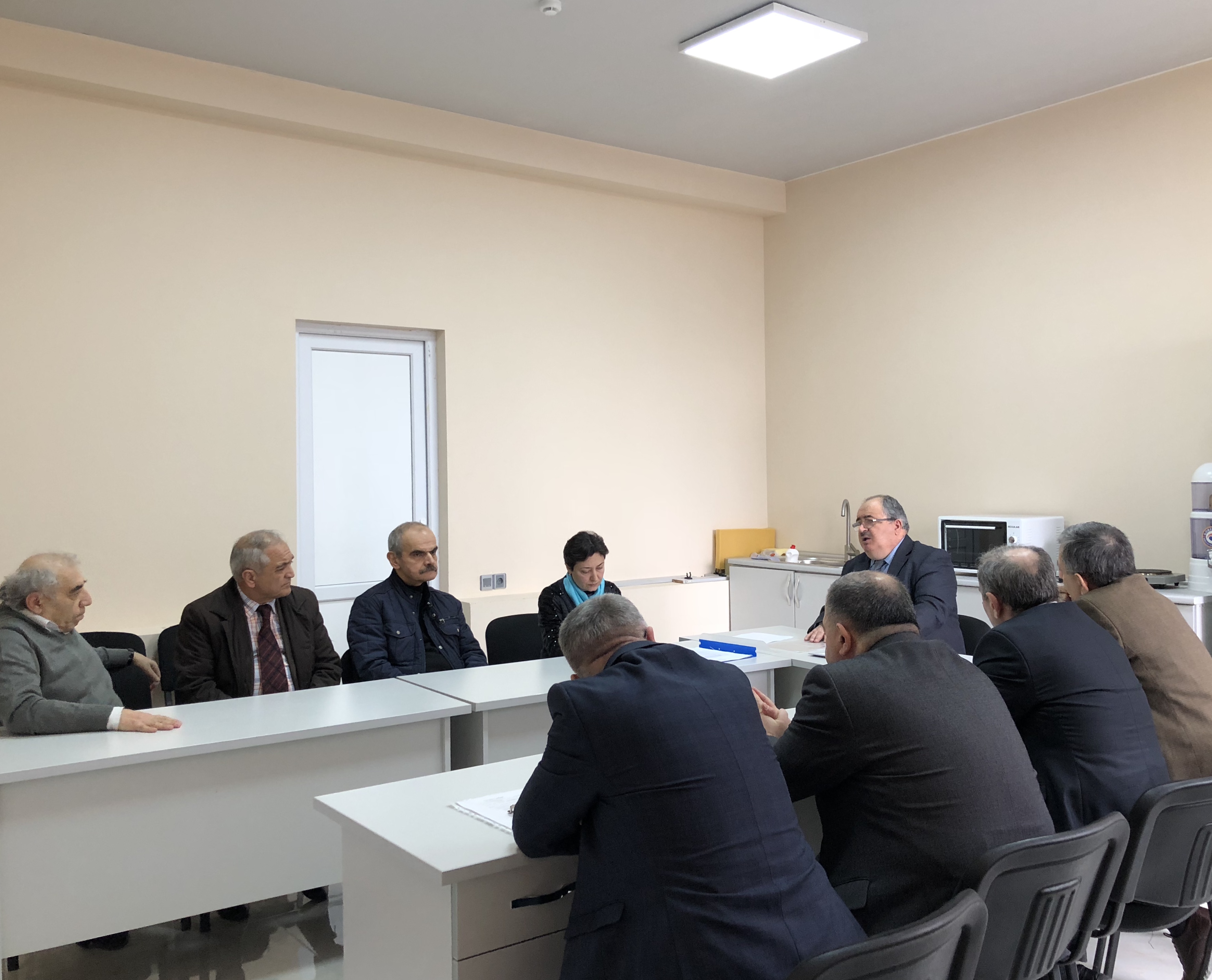 In AMEA Biofizika Institute, the founding meeting of the New Azerbaijan Party (YAP) organization was held