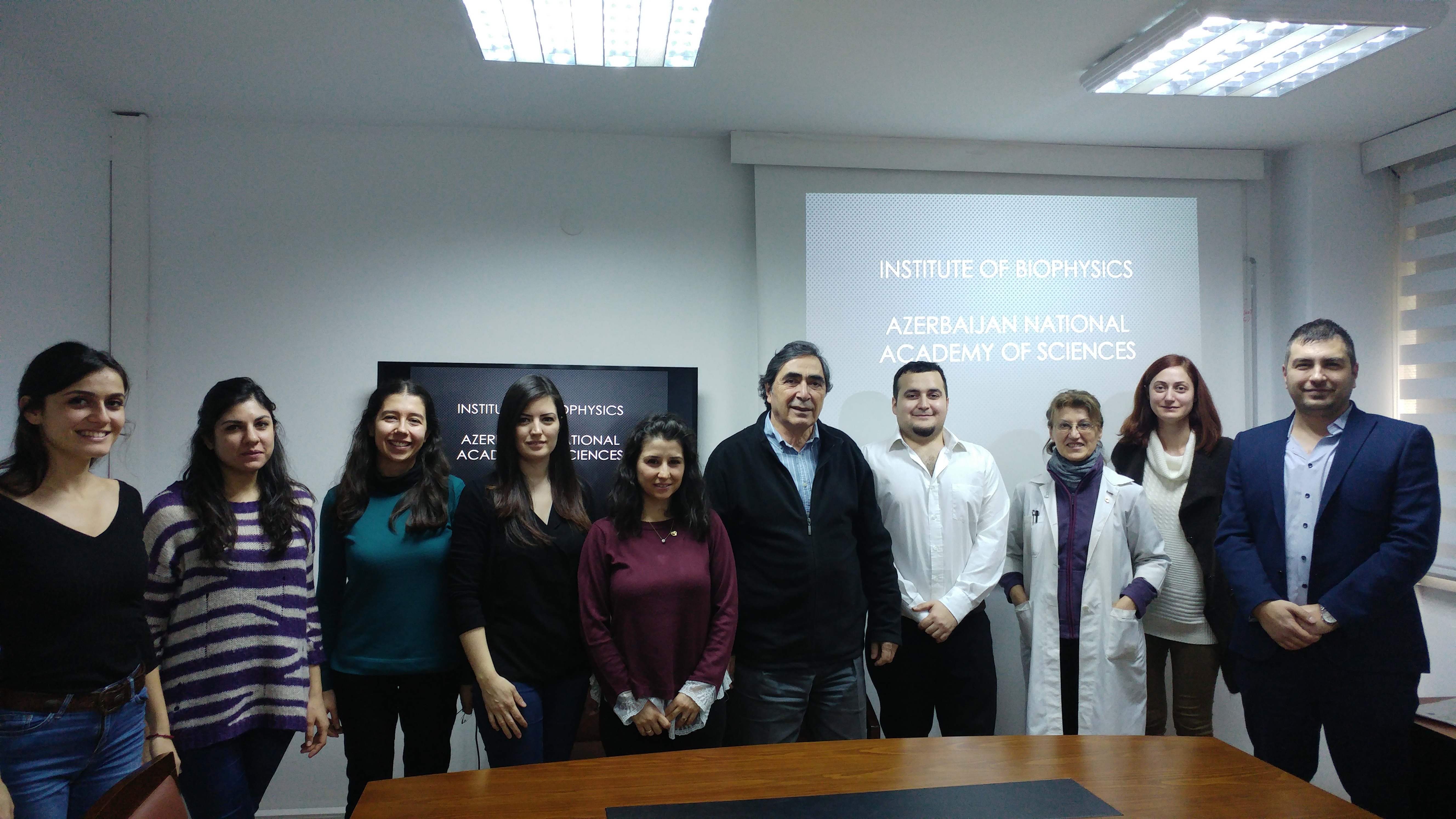 An employee of the Institute of Biophysics was on a scientific mission