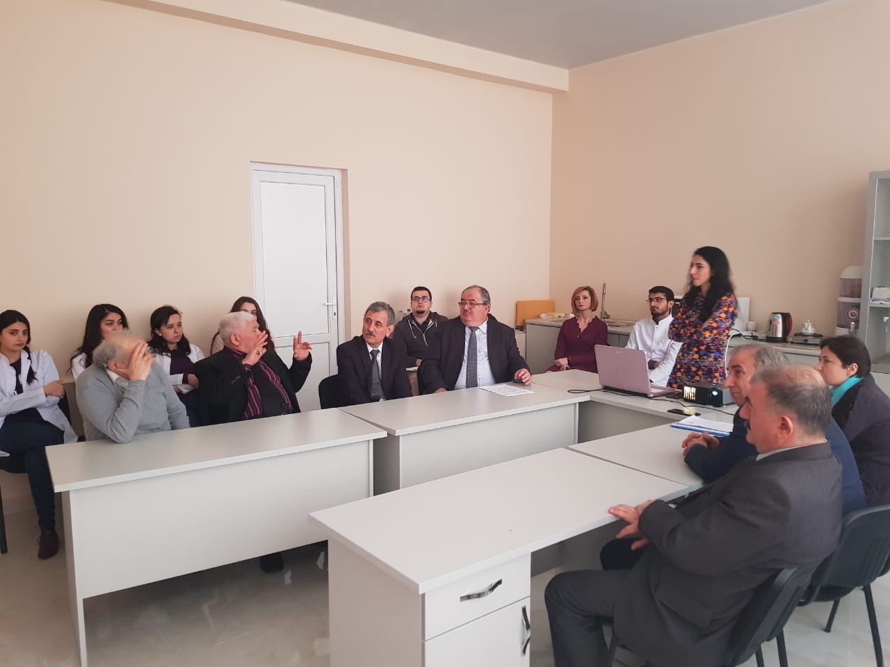 The presentation of the young researcher was heard