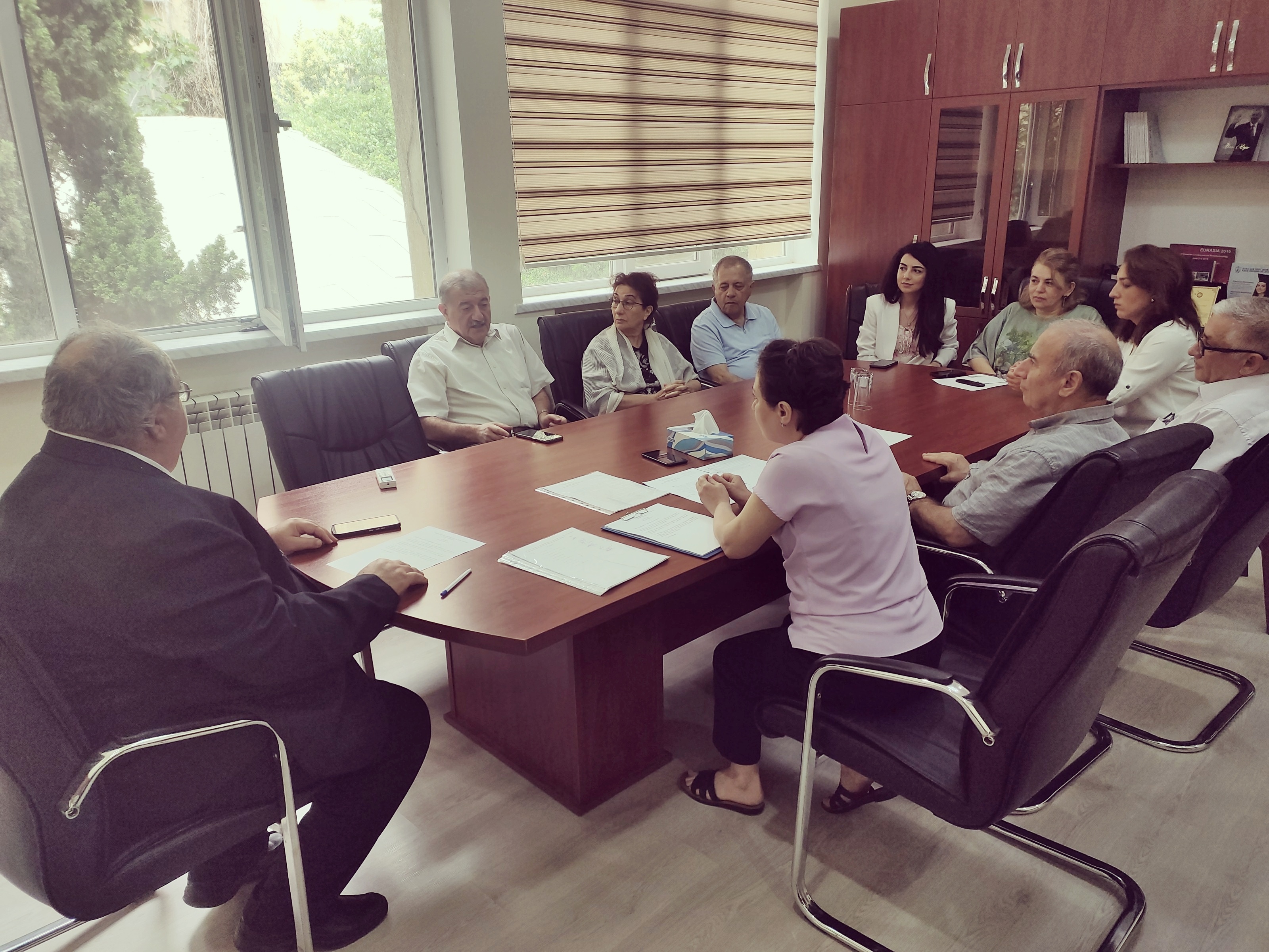 The next meeting of the Scientific Council was held at the Institute of Biophysics