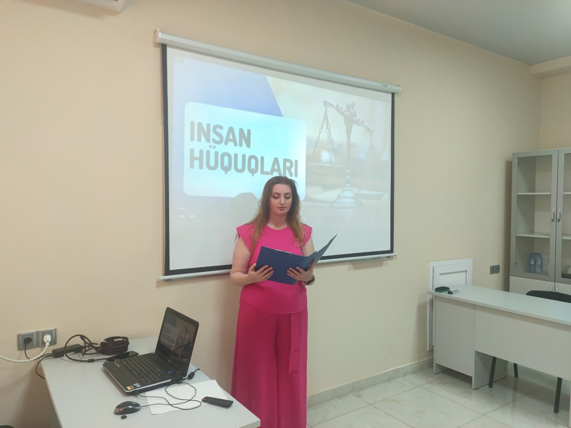 An awareness seminar dedicated to Human Rights Month was held at the Institute of Biophysics